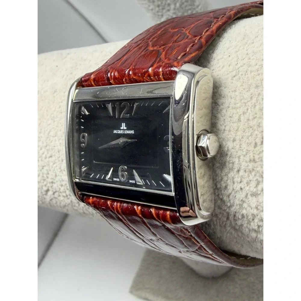 Jacques Lemans 1-1083 New Battery Ladies Watch 36MM 7.25
